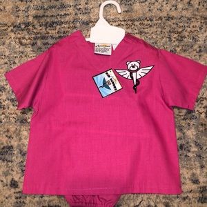 Nurse in training scrubs 12-18 months